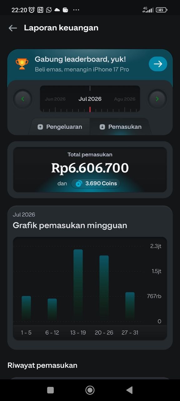 Bukti GoPay 2