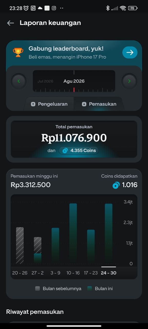 Bukti GoPay 3